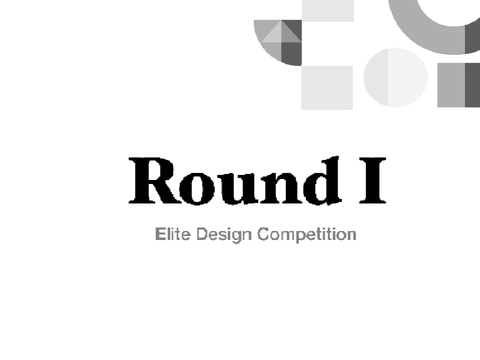 TDC Round I 
