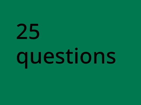 25 questions remix