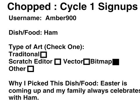 Cycle 1 Signups remix