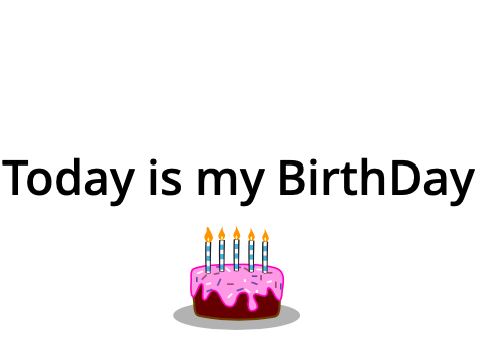 My Birthday