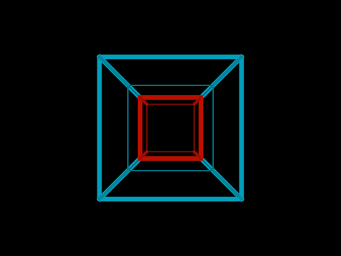 Tesseract Wireframe REMIX - Easier To Understand