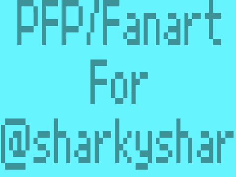 Pfp/Fanart for sharkyshar