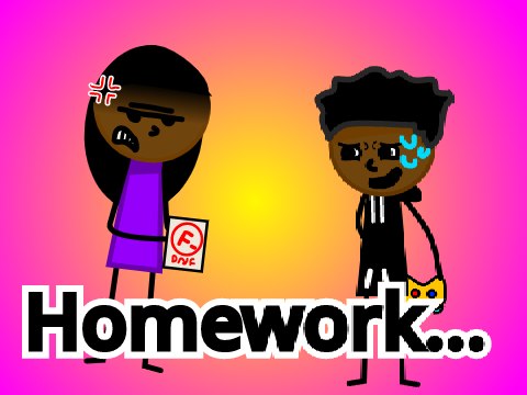 Homework // #Animations #Stories #Relatable //
