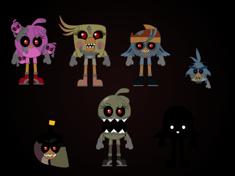 Five Nights at Stella's 4 - Animatronics