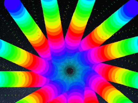 rainbow fireworks 