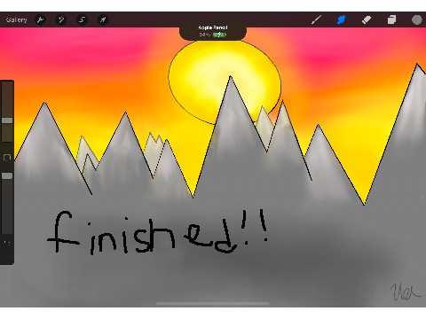 i did a drawing...