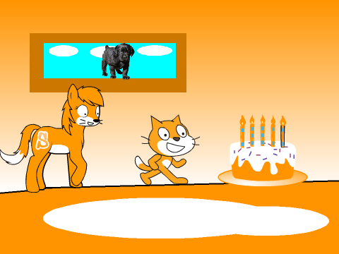 happy birth day scratch!!!