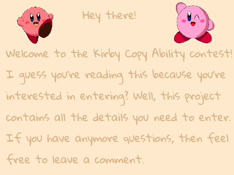Create a Kirby Ability Contest --CLOSED--