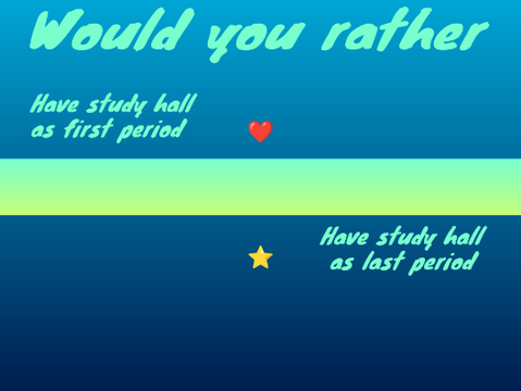 First or Last