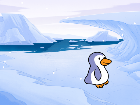 Snow can play the piano too!