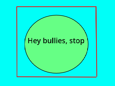 Bullying has to stop