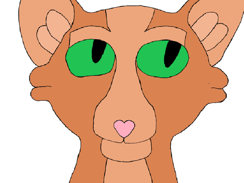 Digital-art cat!