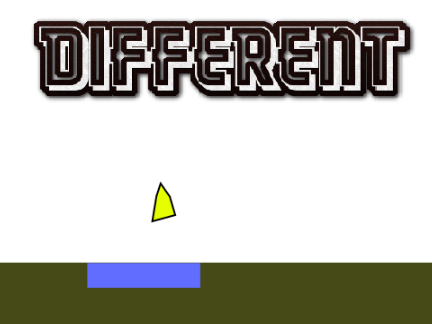 Different, a mobile friendly platformer.