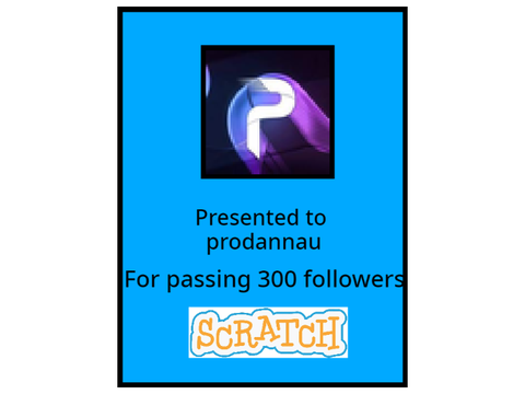 Blue Customized scratch button (for prodannau)