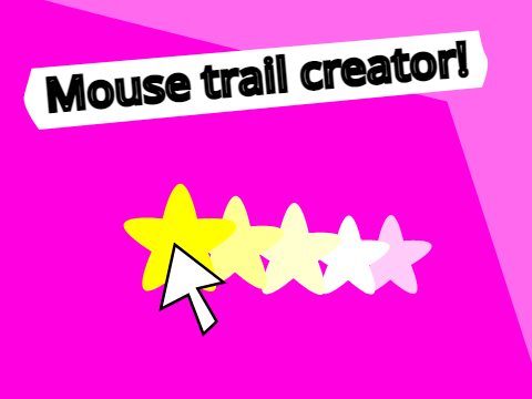 Mouse trail creator!