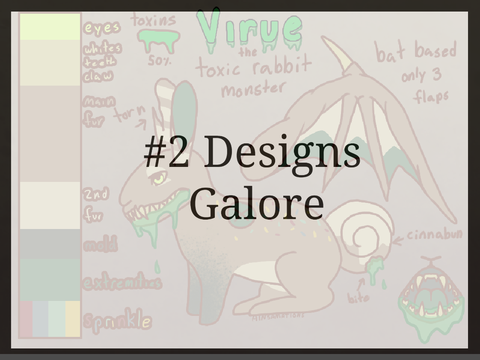 #2 Designs Galore Poisonous Candy Land