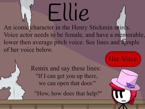 tryout for ellie || Retaking The Airship || A Henry Stickmin Collab Fangame ||