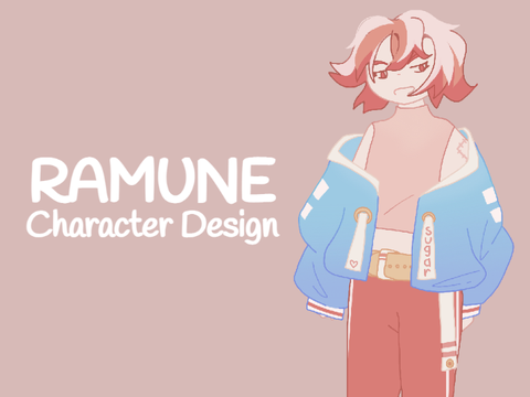 Ramune - Character Design