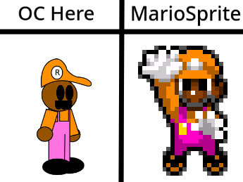 make it a Mario Sprite  remix