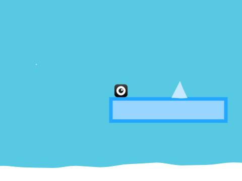 Insane! A scrolling platformer