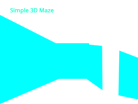Simple 3D Maze