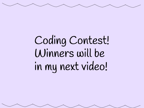 Coding Contest - Winner 5 follows