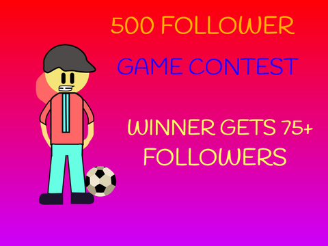 500 FOLLOWERS GAME CONTEST // WINNER GETS 75+ FOLLOWS #GAYANINDU_P #GSP