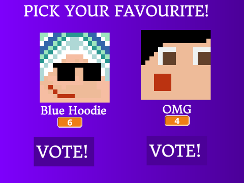 PICK YOUR FAVOURITE PIXEL ART!