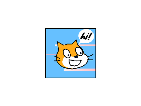 scratch cat getting cut of icon! you can use it if you like
