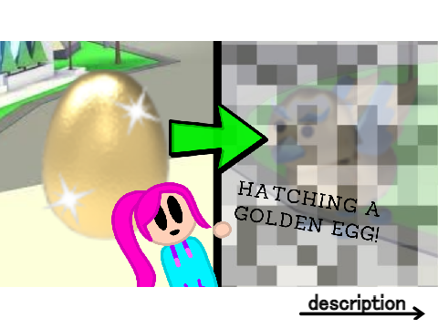 Hatching my GOLDEN EGG in Adopt Me!!