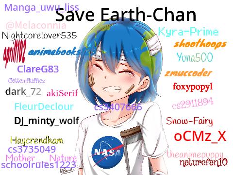 Sign if you want to save Earth-Chan! remix remix remix remix remix remix