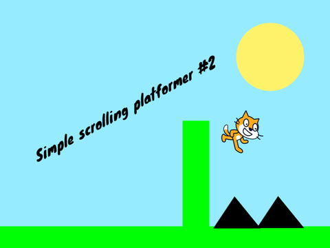 simple scrolling platformer #2