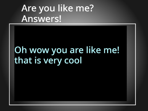 Are you like me? Quiz-