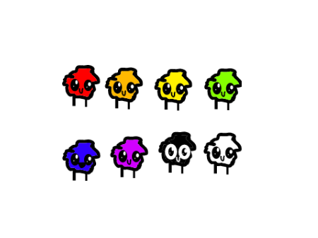 Can You Vectorize These Meet The Colors Characters remix