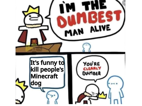 100% Dumbest Man Alive 