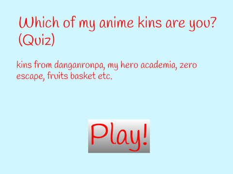 Which kin of mine are you?