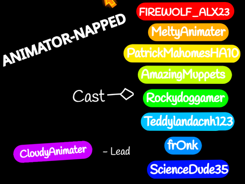 Animator-Napped || Home Screen [Updates]