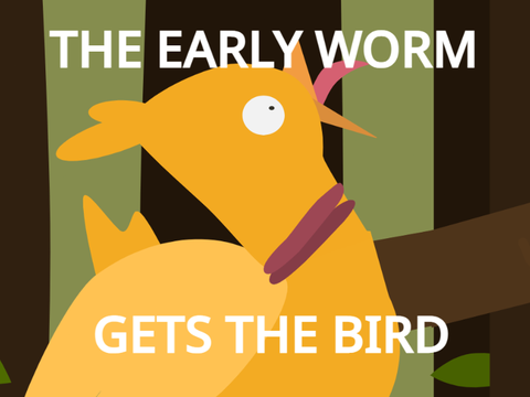 The Early Worm Gets the Bird // TAG VIII 