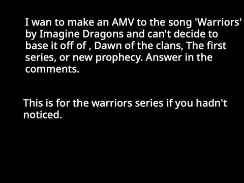 Warrior Amv decision