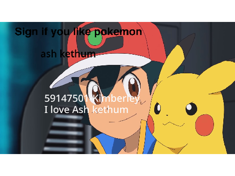 Sign if you like Pokemon!  remix