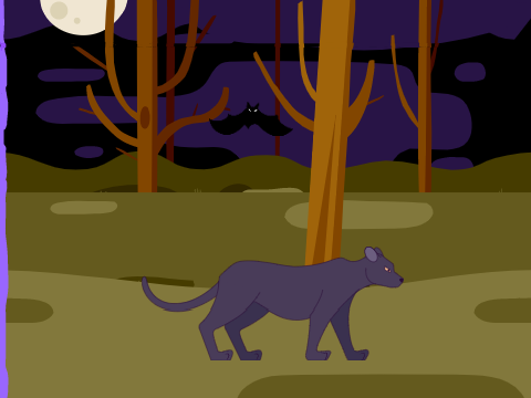 Bear and Panther By WiddleSquirrel