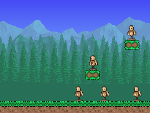 Terraria Terra Blade Simulator with flame details