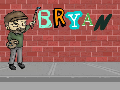 Bryan Name Animation