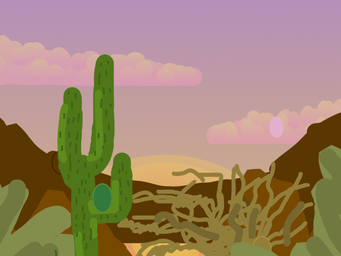  Sunset in Arizona || A Parallax remix 3rd remix 