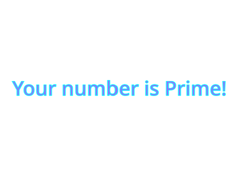 Prime Number Calculator