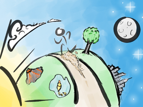 Around the world