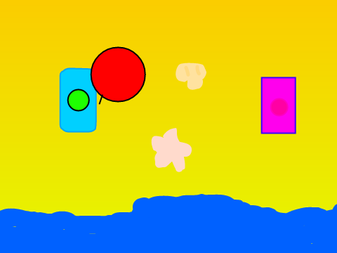 the beach art