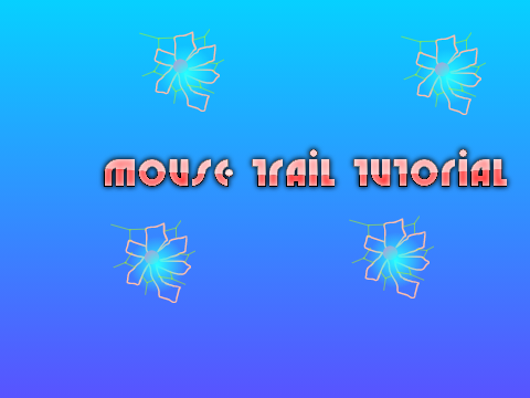 Mouse trail tutorial