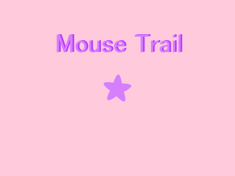 Mouse trail