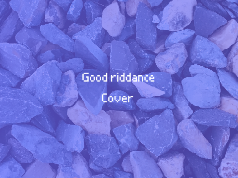 Good riddance cover